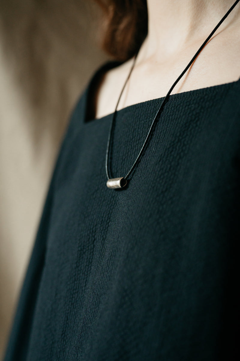 organic bead necklace