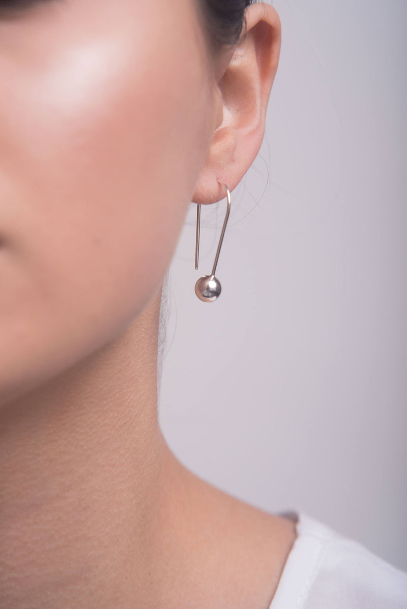 Bead Drop Thread Earrings | Archive Collection | Studio Adorn Jewellery